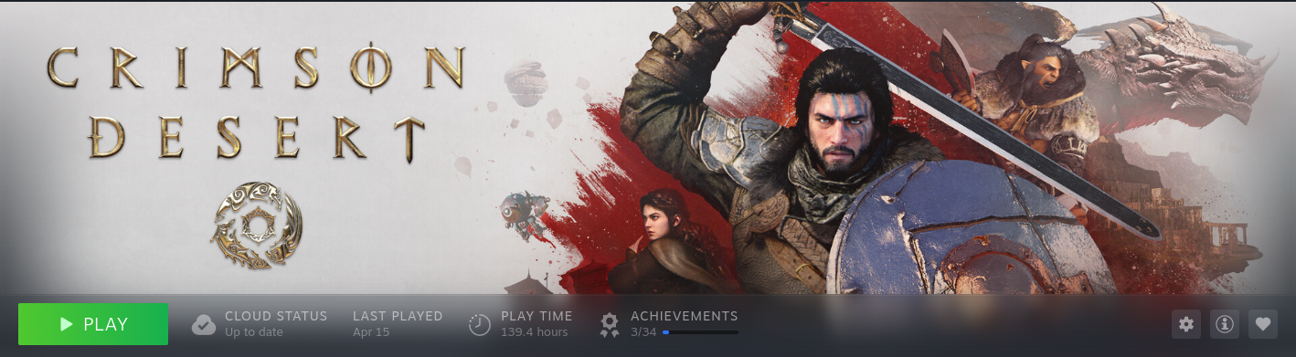 Crimson Desert Steam Library